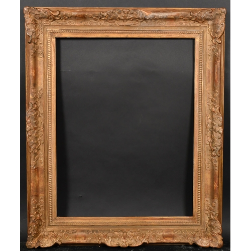 348 - 20th Century English School. A Gilt Composition Louis Style Frame, with swept centres and corners, r... 