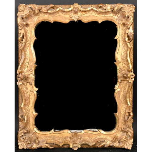 351 - Early 19th Century English School. A Carved Giltwood Frame, with swept and pierced centres and corne... 