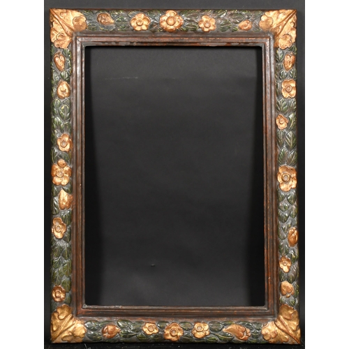 353 - 20th Century English School. A Painted and Gilt Composition Frame, rebate 25