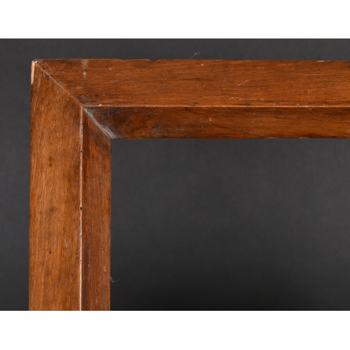 354 - 19th Century English School. A Darkwood Frame, rebate 25