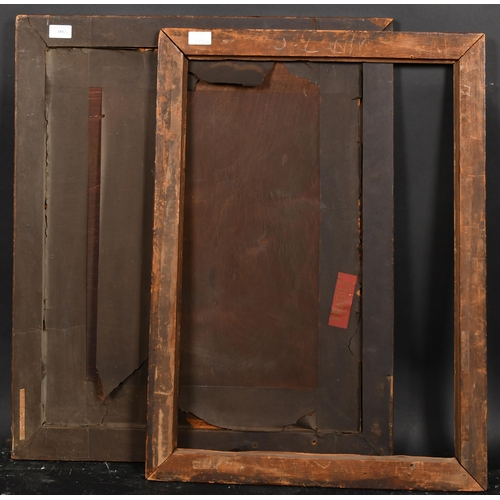 355 - 19th Century English School. A Maple Frame, with a gilt slip and inset print on glass, rebate 24.5