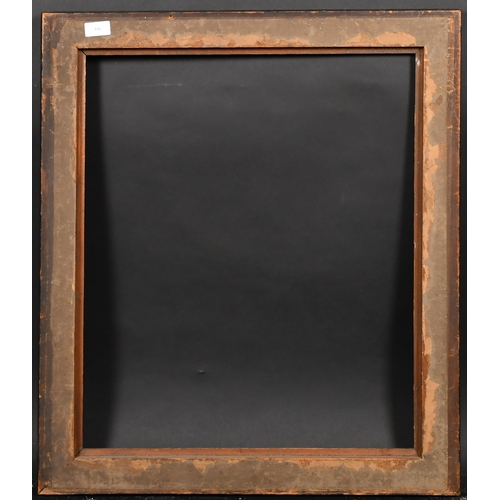 356 - 19th Century English School. A Darkwood Frame, rebate 24.5