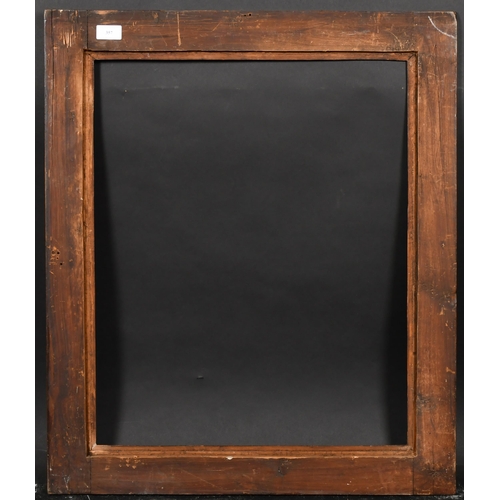 357 - 19th Century English School. A Inlaid Wooden Frame, rebate 24.25