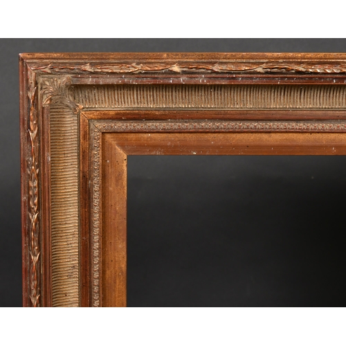 358 - 20th Century English School. A Gilt Composition Frame, rebate 24