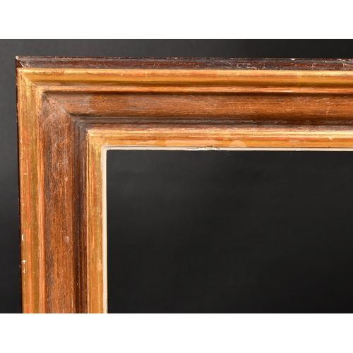 361 - 20th Century English School. A Gilt and Painted Frame, rebate 24