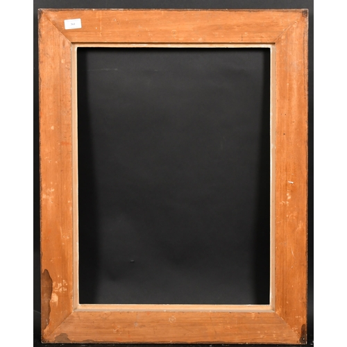 361 - 20th Century English School. A Gilt and Painted Frame, rebate 24