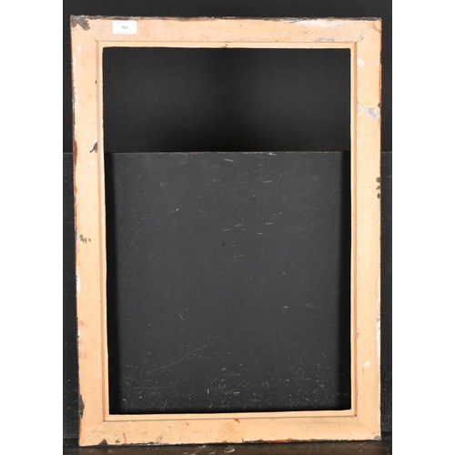 362 - 20th Century English School. A Gilt and Painted Composition Frame, rebate 24