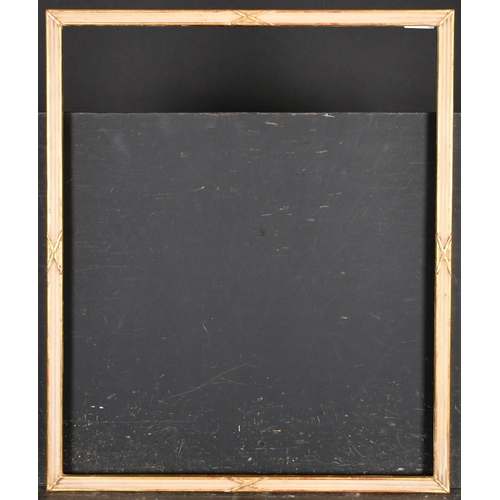 367 - 20th Century English School. A Gilt and Painted Composition Frame, rebate 22.75