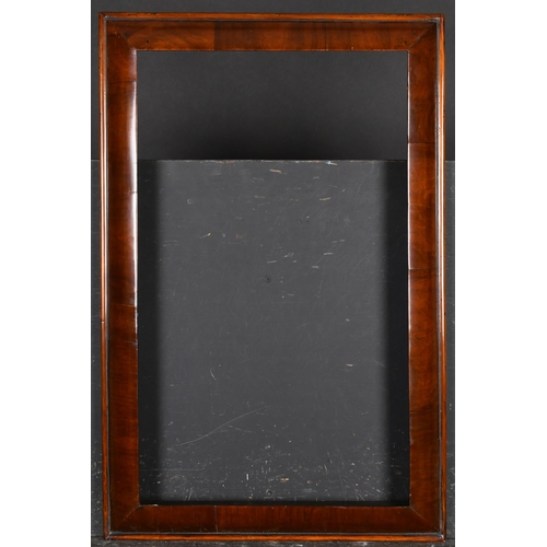 368 - 19th Century English School. A Cushioned Darkwood Frame, rebate 22.5