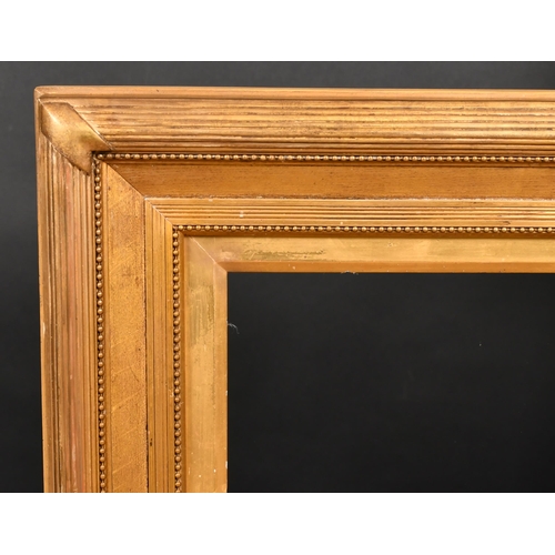 370 - 19th Century English School. A Gilt Composition Frame, rebate 22.25