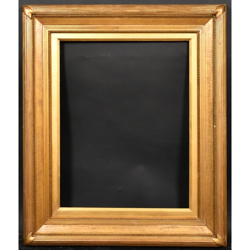 370 - 19th Century English School. A Gilt Composition Frame, rebate 22.25