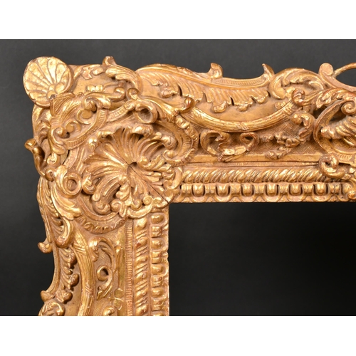 371 - 19th Century English School. A Fine Carved Giltwood Frame, rebate 22