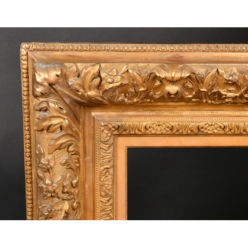 372 - 19th Century French School. A Gilt Composition Barbizon Frame, rebate 22