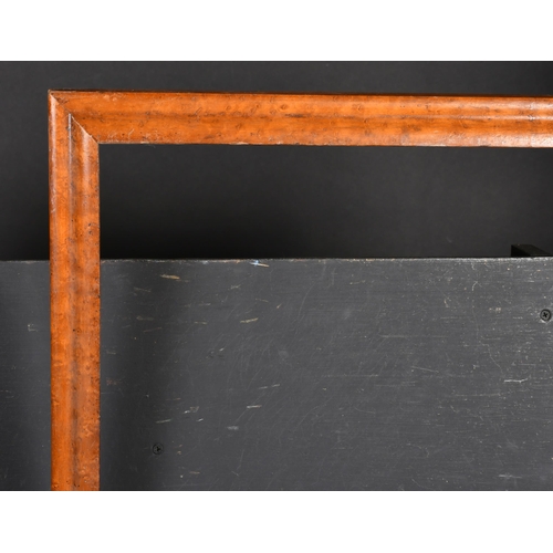 373 - 19th Century English School. A Maple Frame, rebate 21.75