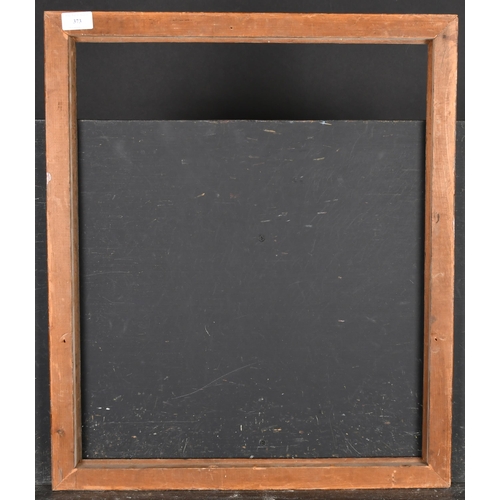 373 - 19th Century English School. A Maple Frame, rebate 21.75