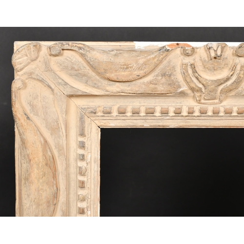 375 - 19th Century French School. A Painted Carved Wood Frame, rebate 21.5