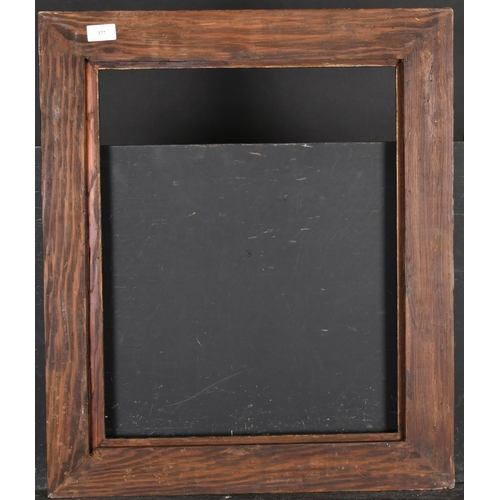 377 - 20th Century English School. A Black and Gilt Composition Frame, rebate 20.5