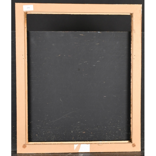 379 - 20th Century English School. A Gilt Composition Frame, rebate 20.25