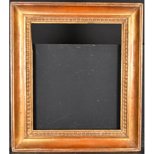 382 - 19th Century French School. A Gilt Composition Hollow Frame, rebate 20