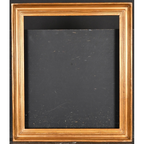 383 - 19th Century English School. A Gilt Composition Hollow Frame, rebate 20