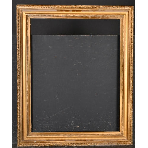 385 - 20th Century English School. A Gilt Composition Frame, rebate 20