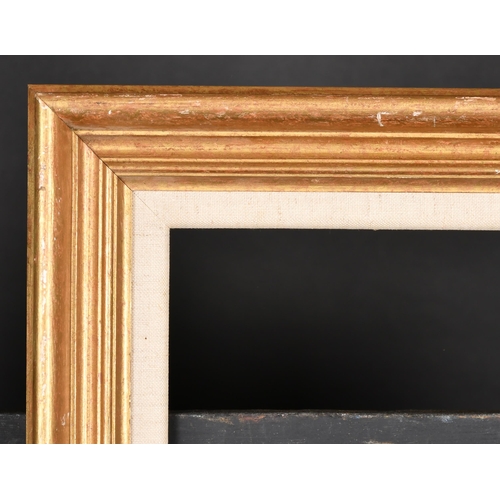 386 - 20th Century English School. A Gilt Composition Frame, with a fabric slip, rebate 20