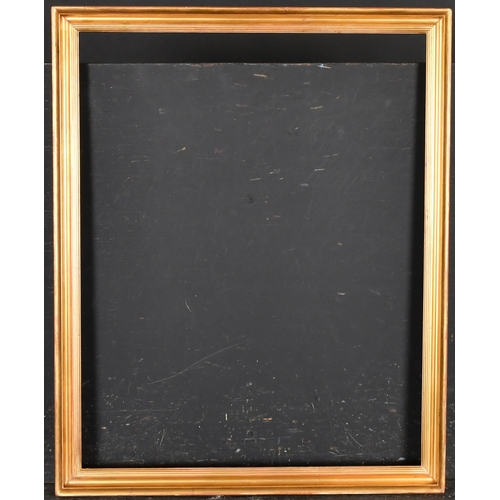 388 - 19th Century English School. A Gilt Composition Hollow Frame, rebate 19.5