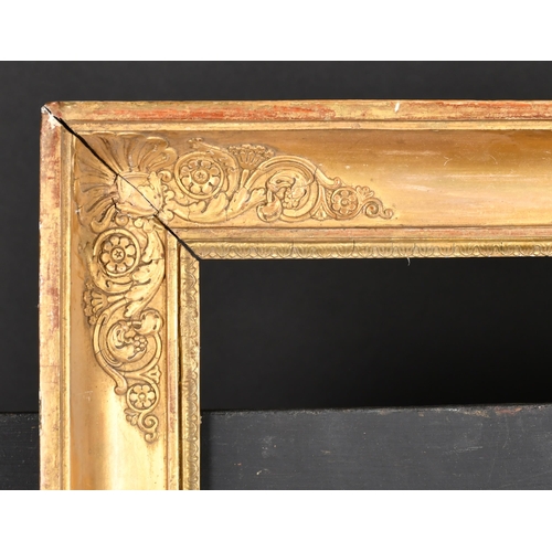 389 - 19th Century French School. An Empire Frame, rebate 19.5