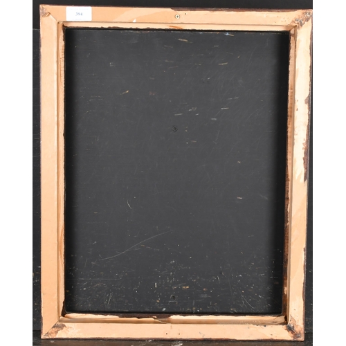 394 - 20th Century English School. A Darkwood Frame, rebate 18.25