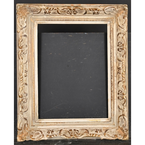 401 - 20th Century French School. A Painted Composition Frame, with a white slip, rebate 17.5