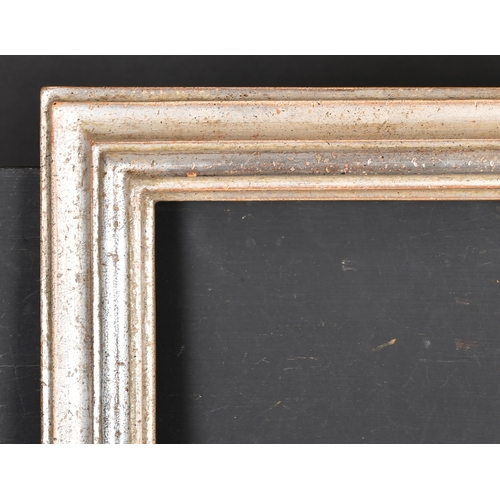 407 - 20th Century English School. A Silver Composition Frame, rebate 16.5