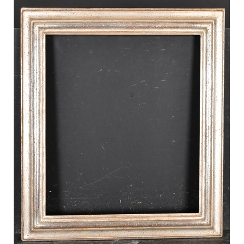 407 - 20th Century English School. A Silver Composition Frame, rebate 16.5