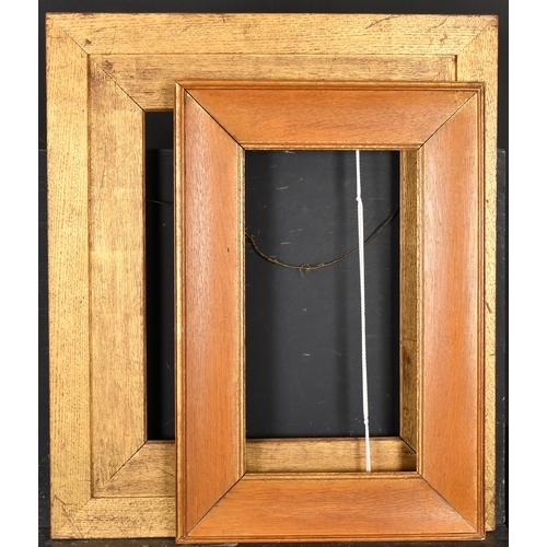 408 - 19th Century English School. A Gilded Oak Frame, rebate 16.5