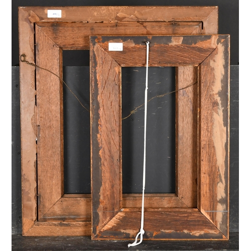 408 - 19th Century English School. A Gilded Oak Frame, rebate 16.5