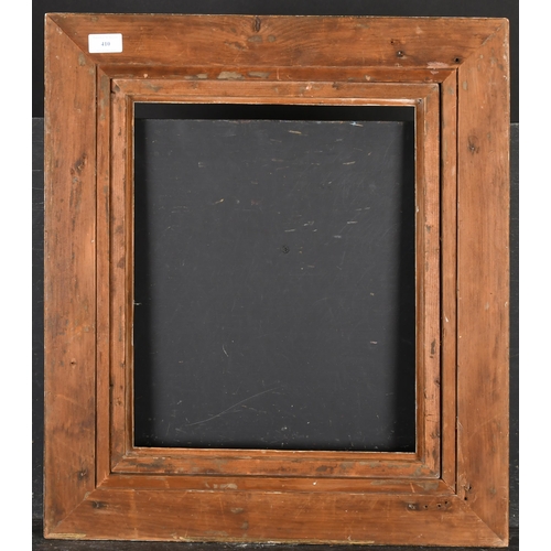 410 - 19th Century English School. A Gilt Composition Frame, rebate 16.25