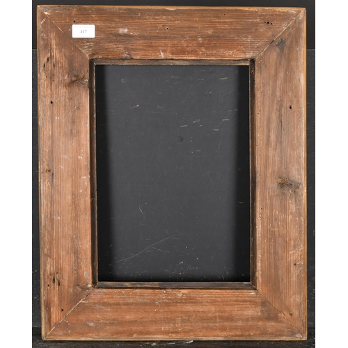 417 - Early 19th Century English School. A Carved Giltwood Frame, rebate 14.75