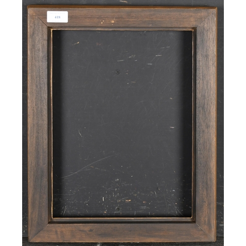 418 - 20th Century English School. A Gilt Composition Hollow Frame, rebate 14.75