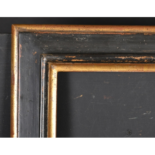 420 - 20th Century English School. A Gilt and Black Composition Frame, rebate 14.5