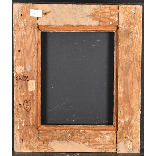 427 - 19th Century French School. A Gilt Composition Frame, rebate 12.5