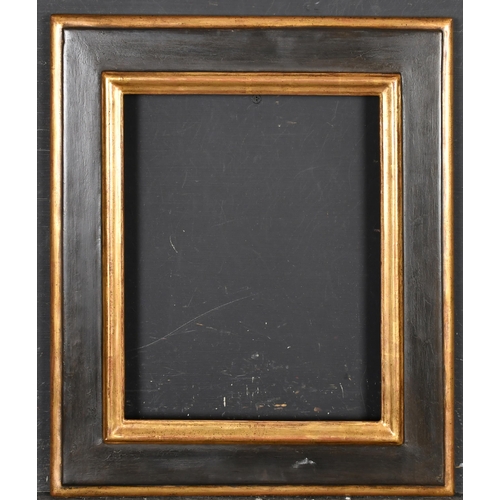 439 - 20th Century English School. A Black and Gilt Composition Frame, rebate 10.75