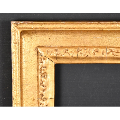 441 - 19th Century English School. A Gilt Composition Frame, rebate 10.5