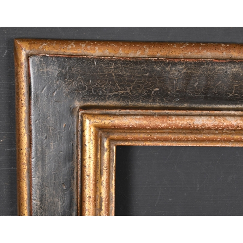 444 - 20th Century English School. A Black and Gilt Frame, rebate 9.5