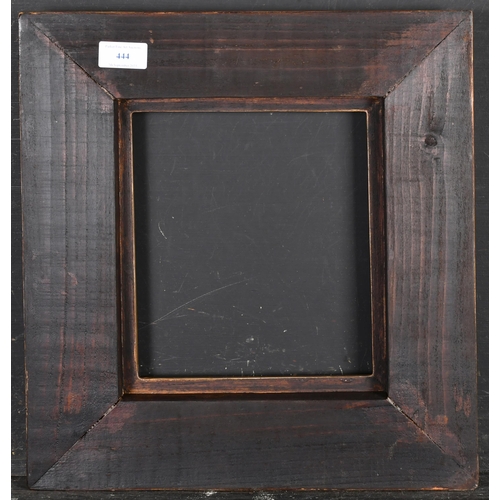 444 - 20th Century English School. A Black and Gilt Frame, rebate 9.5