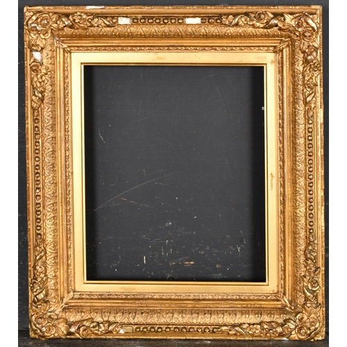 445 - 19th Century English School. A Gilt Composition Frame, rebate 9.25