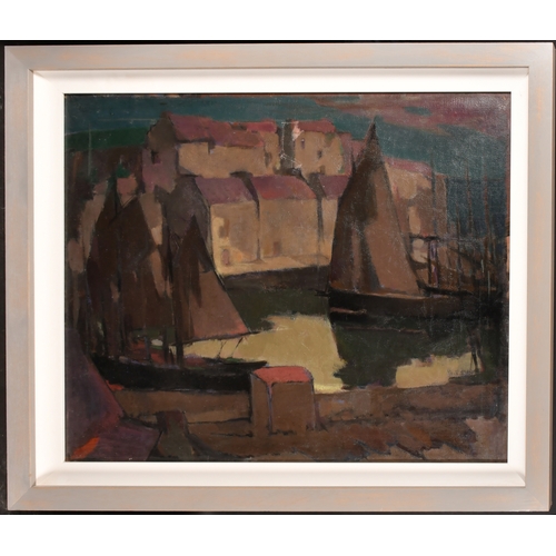 267 - Attributed to Clifford Ellis (1907-1985) and Rosemary Ellis (1910-1998) British. A Harbour Scene at ... 