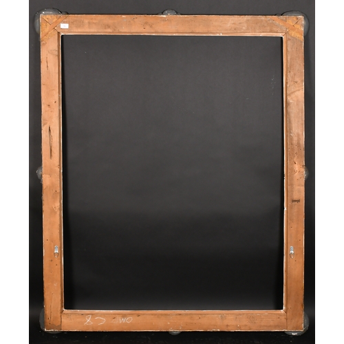 304 - Early 20th Century European School. A Silver and Painted Frame, with swept shell designs on centres ... 