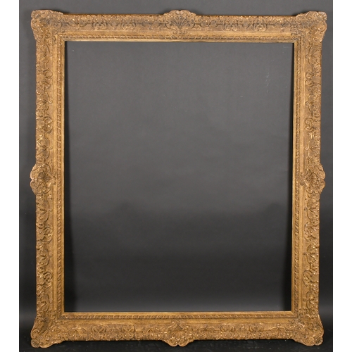 306 - 19th Century French School. A Carved Giltwood Louis Style Frame, rebate 52.5