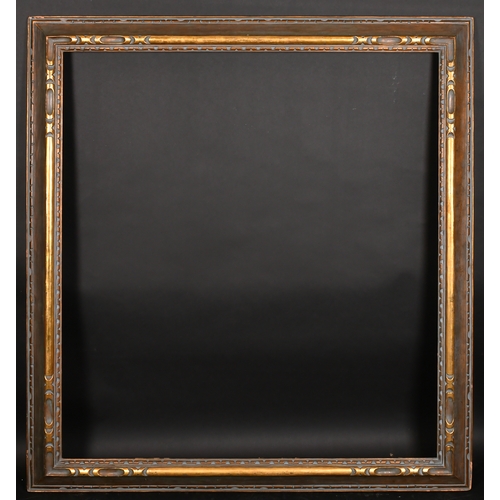 307 - 20th Century European School. A Gilt and Painted Composition Frame, rebate 50