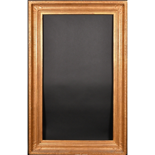 318 - 20th Century European School. A Gilt Composition Frame, rebate 43.5