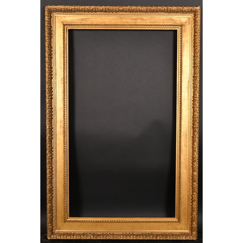 319 - 19th Century English School. A Gilt Composition Watts Frame, rebate 42.5